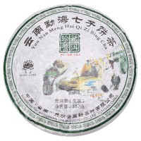 Чай Пуер Шен «Чавання Мудреців» з гори Бада Шань, 357 грам, 2017 р 