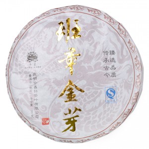Чай Пуэр Шу «Син Цзинь Я», 357 грамм