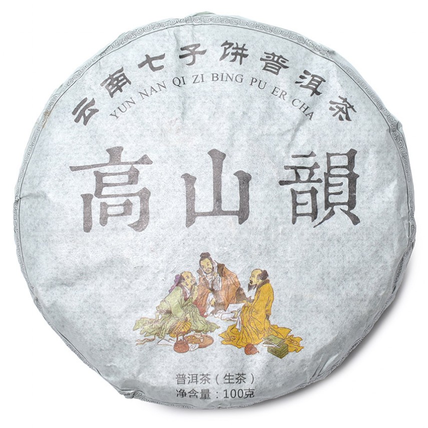  Пу ер Шен "Три Мудреці" (Лао Шань Юн), 100 грам