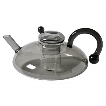 Скляний чайник «Димчастий горизонт», 500 мл