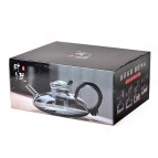 Стеклянный чайник «Дымчатый горизонт», 500 мл