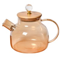 Скляний чайник «Золотий світанок», 1000 мл