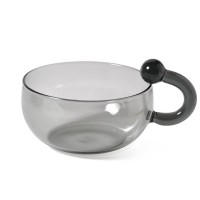 Скляна чашка «Димчаста крапля», 150 мл