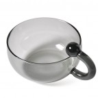 Скляна чашка «Димчаста крапля», 150 мл