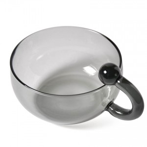 Скляна чашка «Димчаста крапля», 150 мл