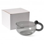 Скляна чашка «Димчаста крапля», 150 мл