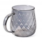 Набір «Графітова гармонія» — скляний чайник і чашки