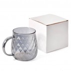 Склянна чашка «Графіт», 300 мл