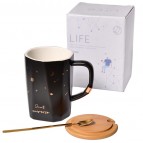 Керамическая чашка «Бесконечность», 380 мл