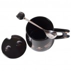 Керамічна чашка «Чорний котик», 400 мл