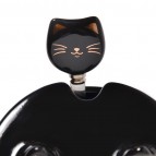 Керамічна чашка «Чорний котик», 400 мл