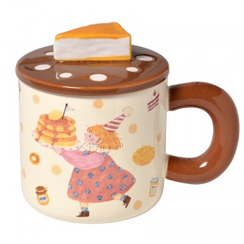 Керамическая чашка «Чизкейк», 450 мл