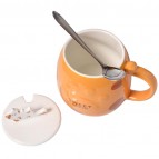 Керамическая чашка «Коричневый кот», 400 мл