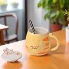 Керамическая чашка «Рыжий кот», 400 мл Керамическая чашка «Рыжий кот», 400 мл