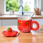 Керамическая чашка «Сладкая клубника», 400 мл Керамическая чашка «Сладкая клубника», 400 мл