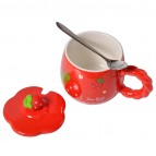 Керамическая чашка «Сладкая клубника», 400 мл