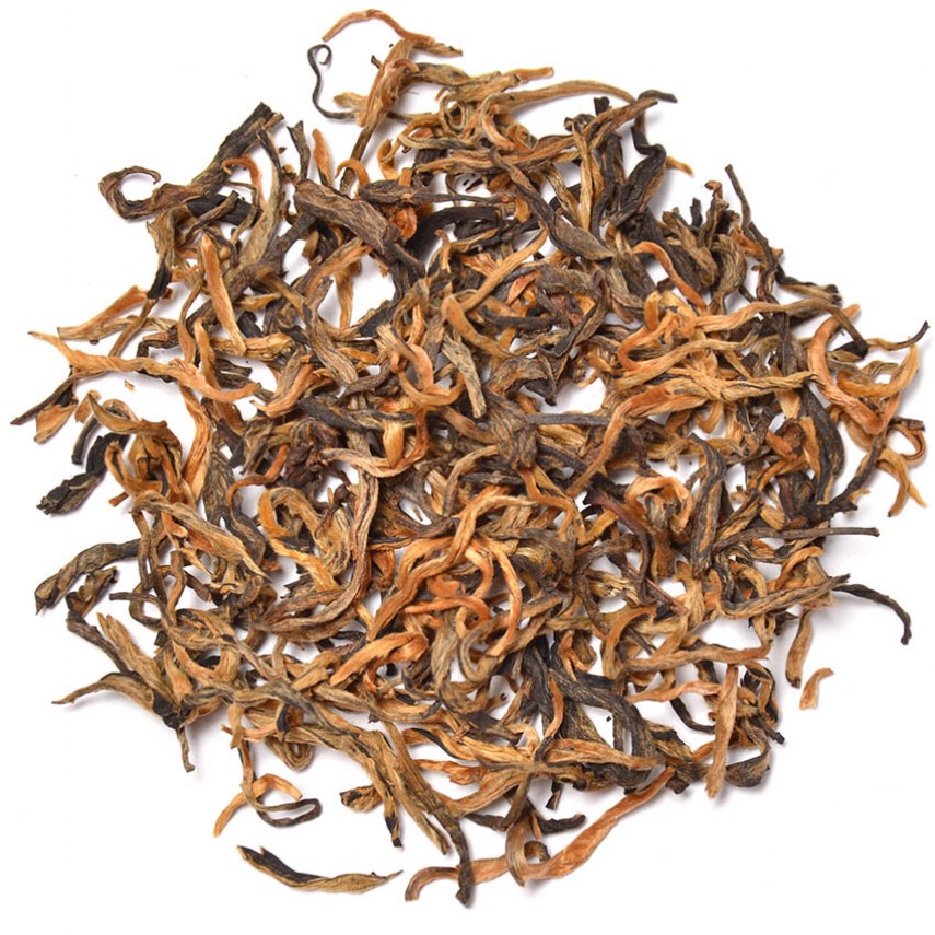 Червоний чай преміум Дянь Хун Мао Фен «Ворсисті піки» з клейким рисом