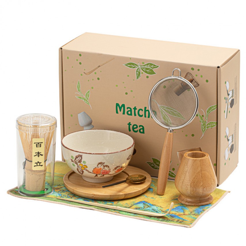 Подарочный набор для приготовления матчи «Лесная сказка» Подарочный набор для приготовления матчи «Лесная сказка»