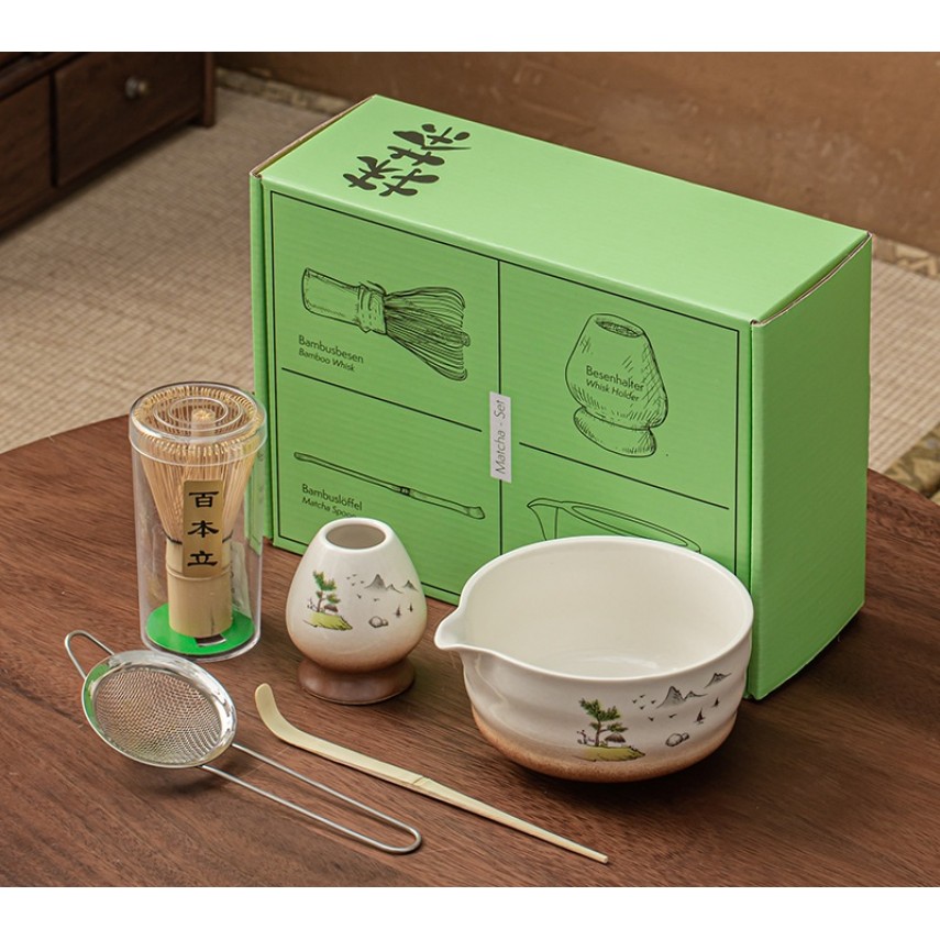 Набор для приготовления матчи «Далёкие горы» Набор для приготовления матчи «Далёкие горы»