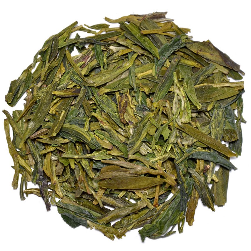 Зеленый элитный чай "Колодец Дракона" (Лунцзин) -  2023 г.
