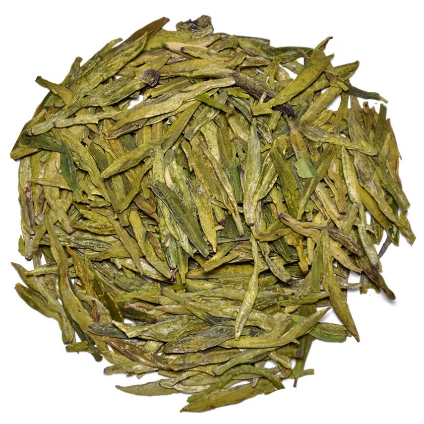 Зеленый элитный чай "Колодец Дракона Дворцовый" (Лунцзин) - 2023 г